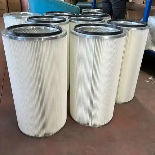 sandblasting cabinet polyester filter